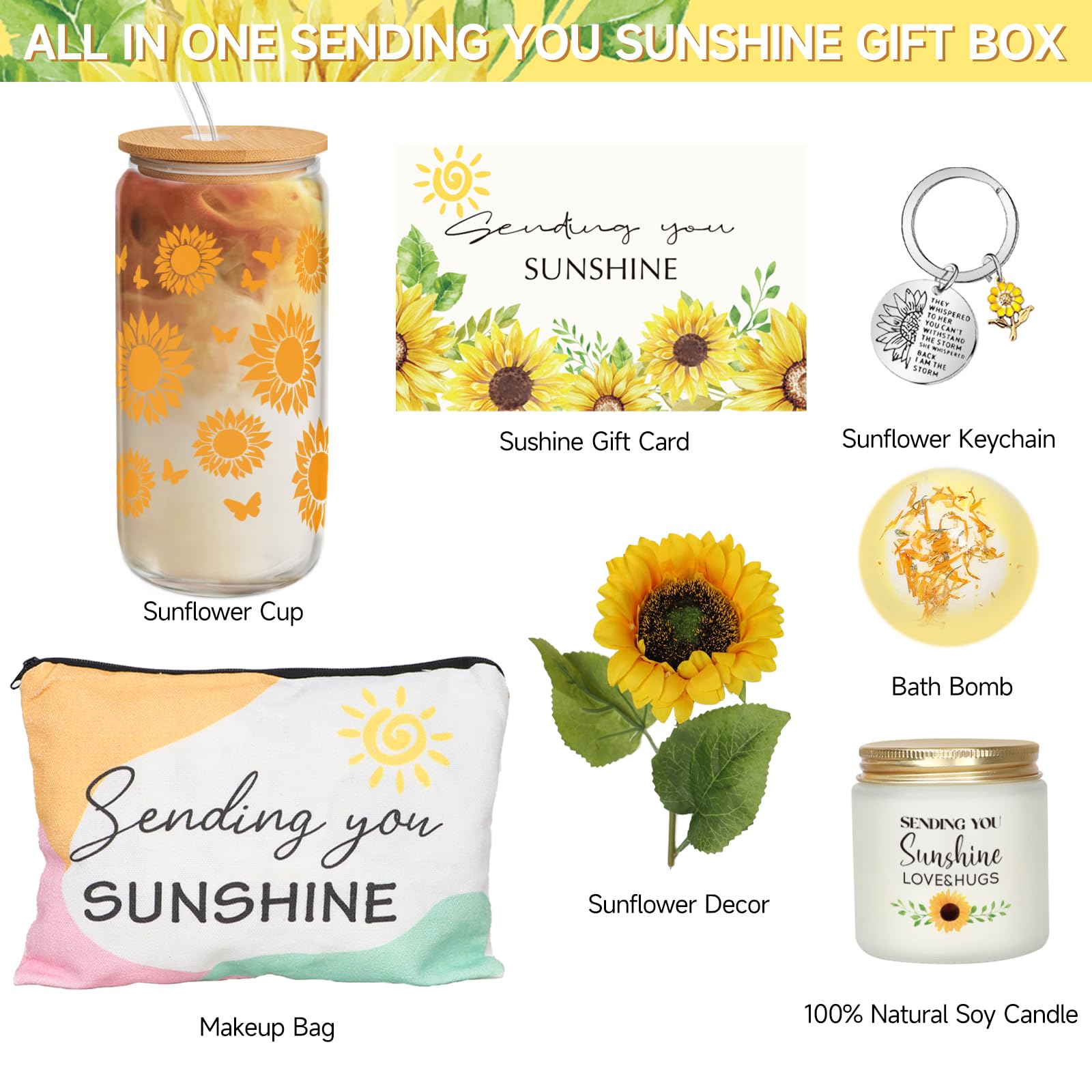Frerdui decorative sunflower as a sunny space accent.