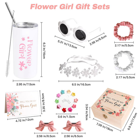 Frerdui Flower Girl headpiece adds a delicate, charming touch to bridal party looks