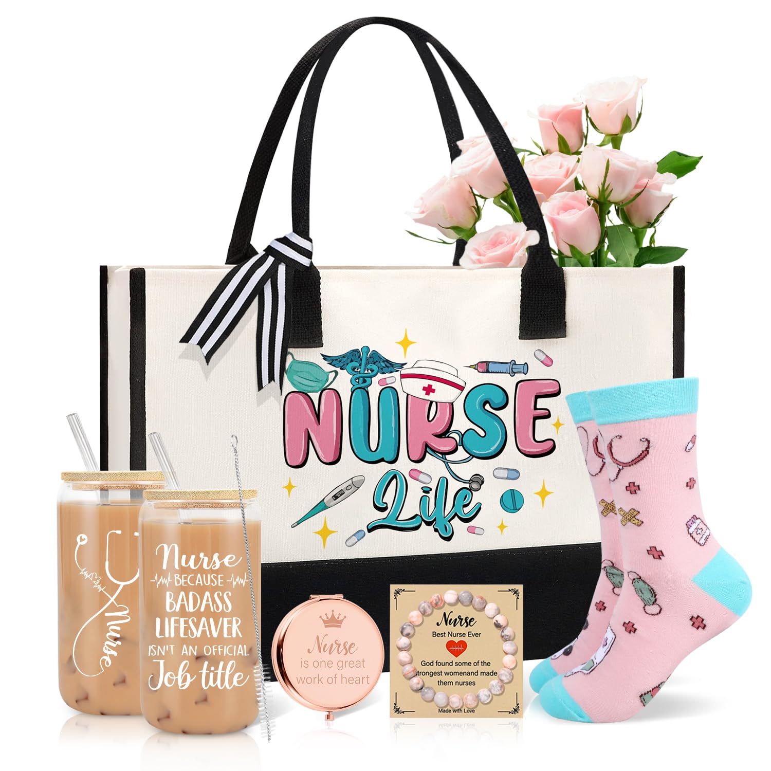 Frerdui nurse gift box arranged as a thoughtful present for nurses' appreciation.