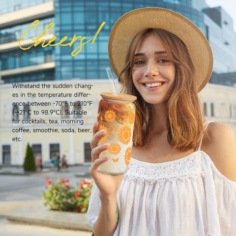 Frerdui sunflower candle adds warm ambiance to any room.