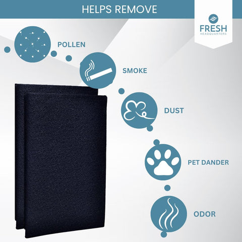 Fresh Headquarters universal cut-to-fit filter shown for quick drop-in replacement