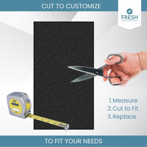 Fresh Headquarters easy installation filter shown slipping into vent space