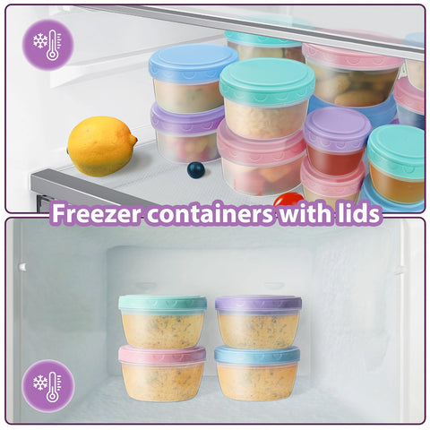 Freshmage 10oz container for leftovers and snacks organized