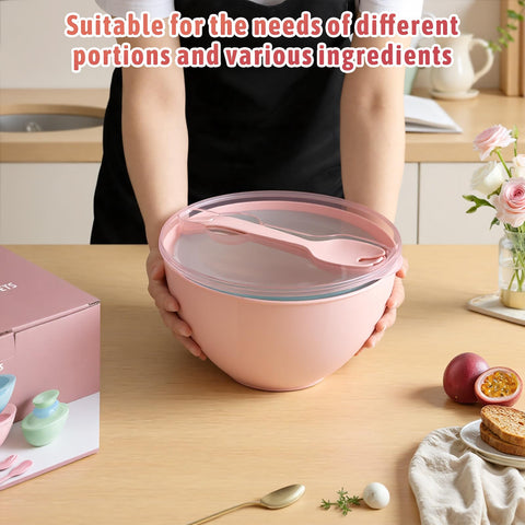 Freshmage airtight lids lock in freshness and prevent spills during storage.