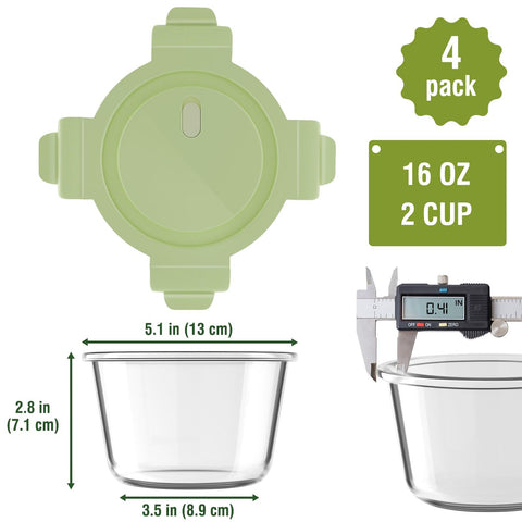 Freshmage airtight lids with four locking tabs prevent leaks during transport