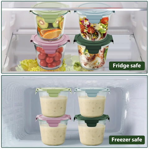 Freshmage borosilicate glass for durable, temperature-tolerant food storage