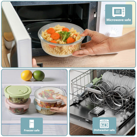Freshmage BPA-free high boron glass for durable, safe food storage.