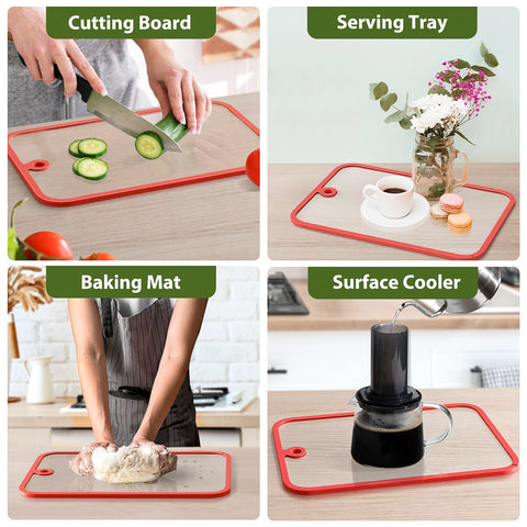 Freshmage clear surface resists stains and liquids for easy maintenance