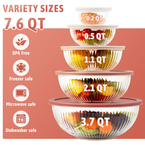 Freshmage 0.2 qt bowl with lid for precise small-batch prep and sauces.