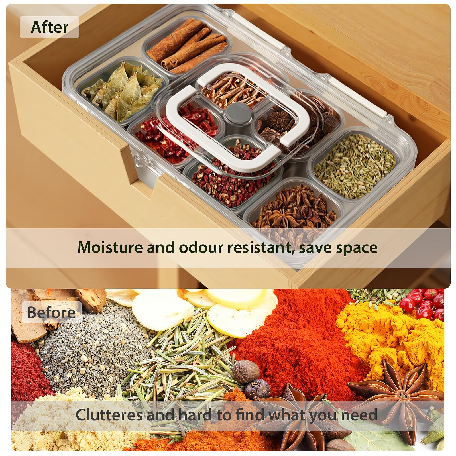 Freshmage Snackle Box centerpiece for gatherings with a stylish display.