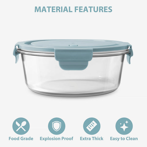 Freshmage stackable design saves pantry space and keeps foods organized.