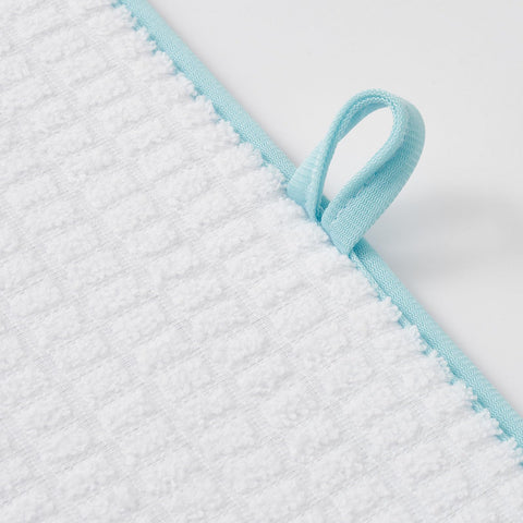 Freshmint dish mat 18x24 size fits most counters.