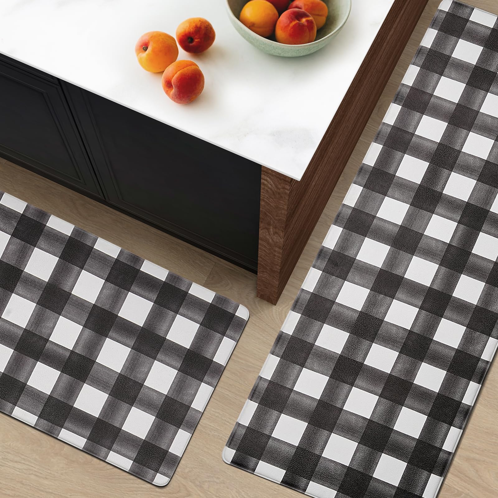 FreshMINT anti-fatigue cushioning supports long standing tasks in the kitchen