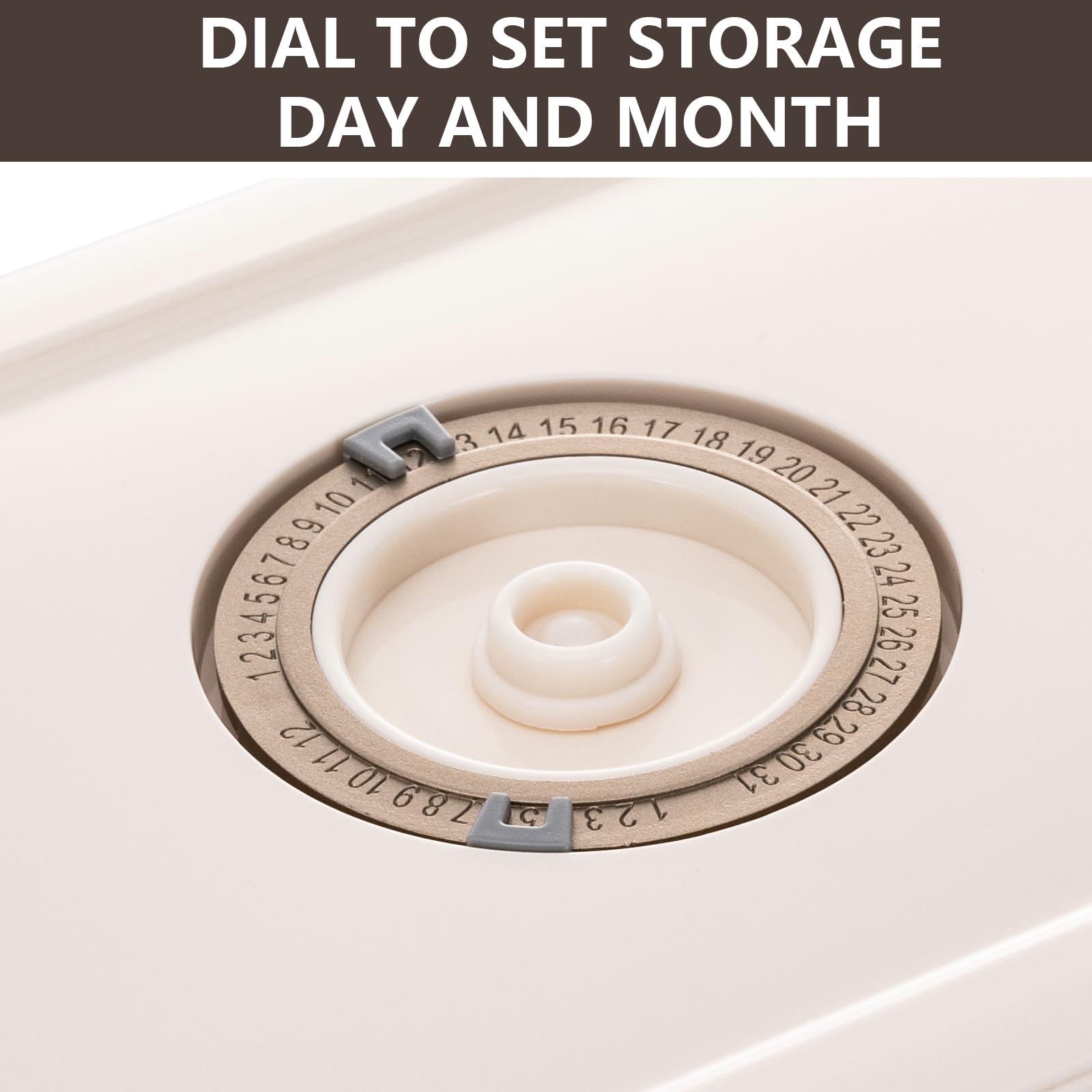 FreshSeal leakproof lids prevent spills during transport and storage.