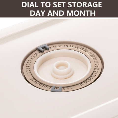 FreshSeal leakproof lids prevent spills during transport and storage.