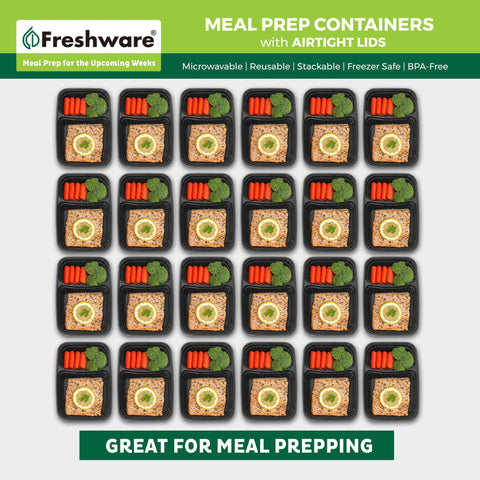 Freshware BPA-free lunch containers safe for everyday use