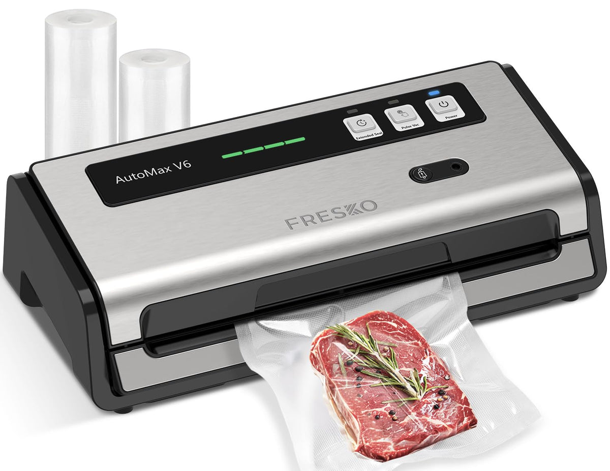 FRESKO vacuum sealer with automatic bag detection for easy sealing