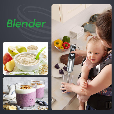 FRESKO stainless steel blades for efficient blending and emulsions