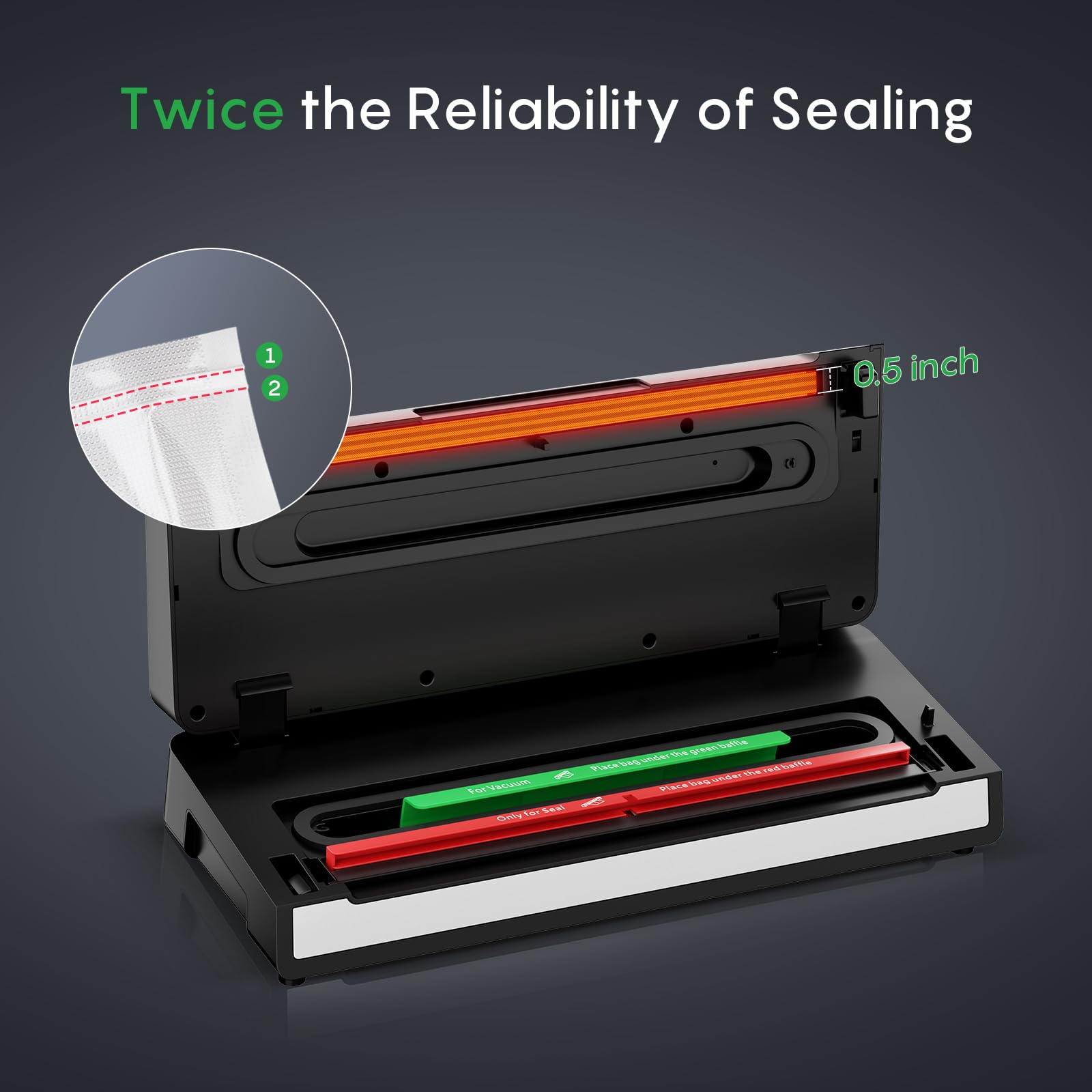 FRESKO mason jar vacuum accessories set for airtight pantry storage.