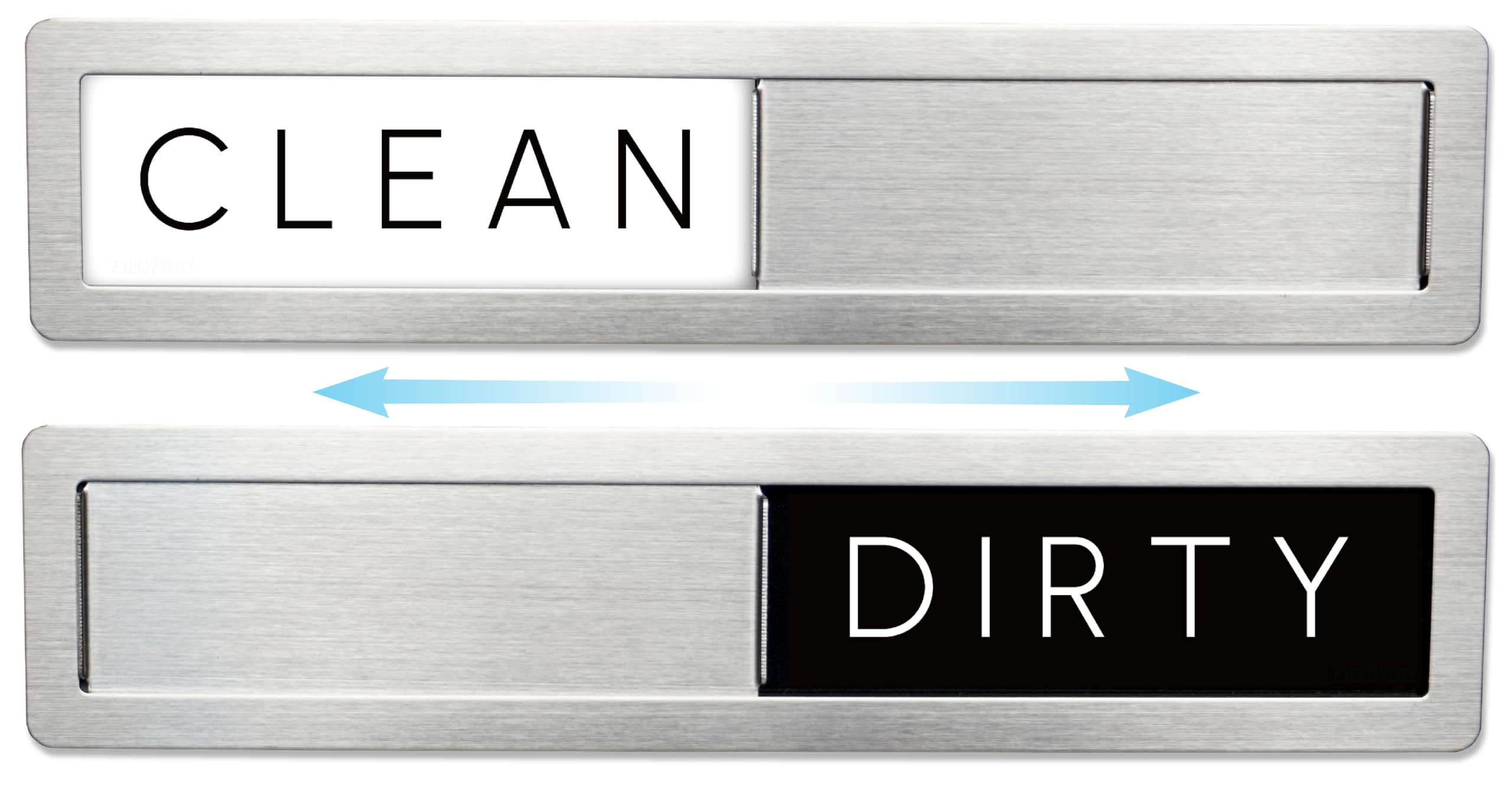 FridayVibez stainless dishwasher sign Clean/Dirty indicator for easy status at a glance