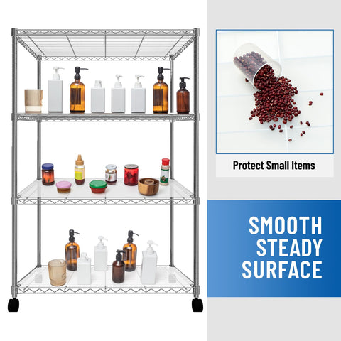 Frienda versatile liner for garage and kitchen; reduces item slipping on wire racks.