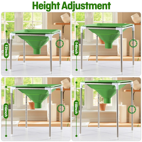 Friheten collapsible design saves space and stores easily in a drawer or on a wall.