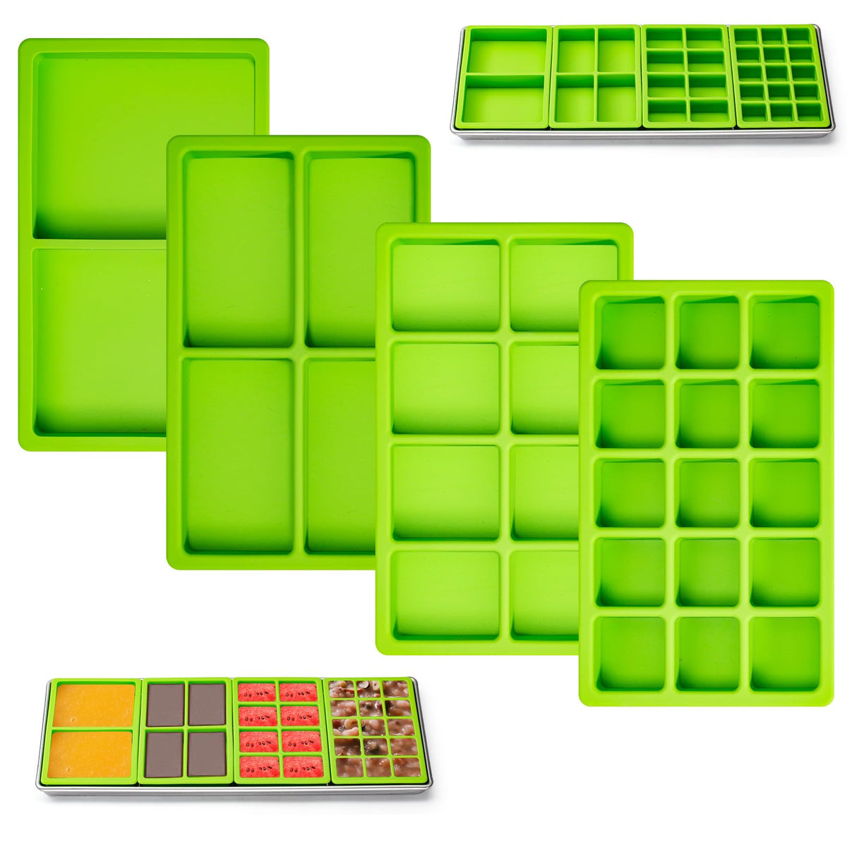 Friheten Mix Cavity Tray Dividers for Harvest Right trays enabling customizable layouts
