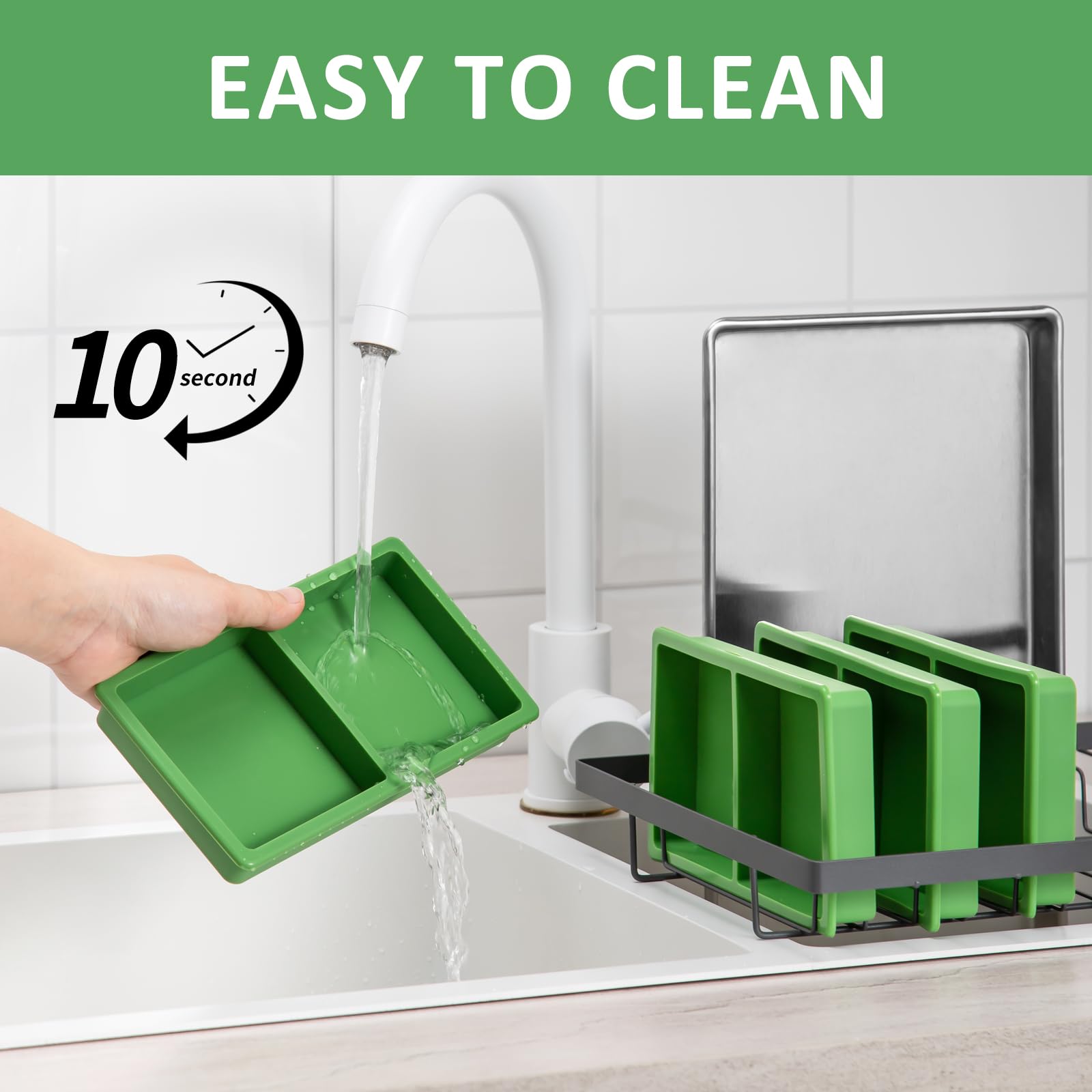 Friheten silicone tray divider is reusable and durable for long-term use
