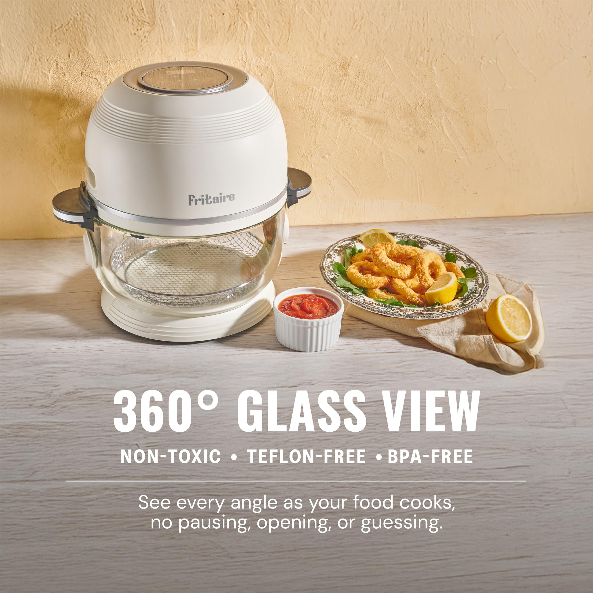 Fritaire 400F vortex cooking delivers even results across dishes