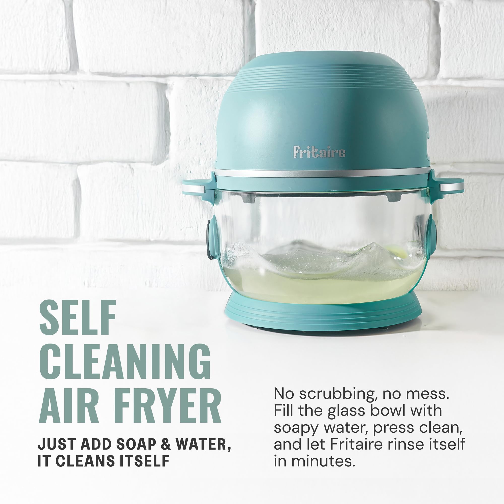 Fritaire Self-cleaning feature simplifies cleanup after cooking sessions