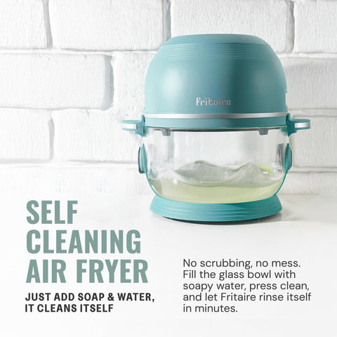 Fritaire Self-cleaning feature simplifies cleanup after cooking sessions