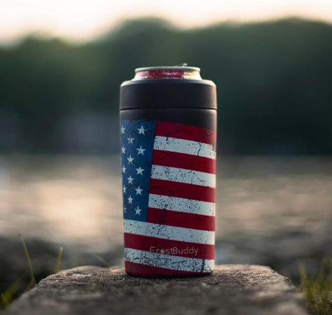 Frost Buddy ideal for beach or backyard use with versatile beverage options.