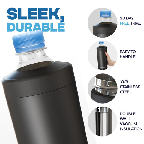 Frost Buddy securely fits slim and big cans for any beverage.