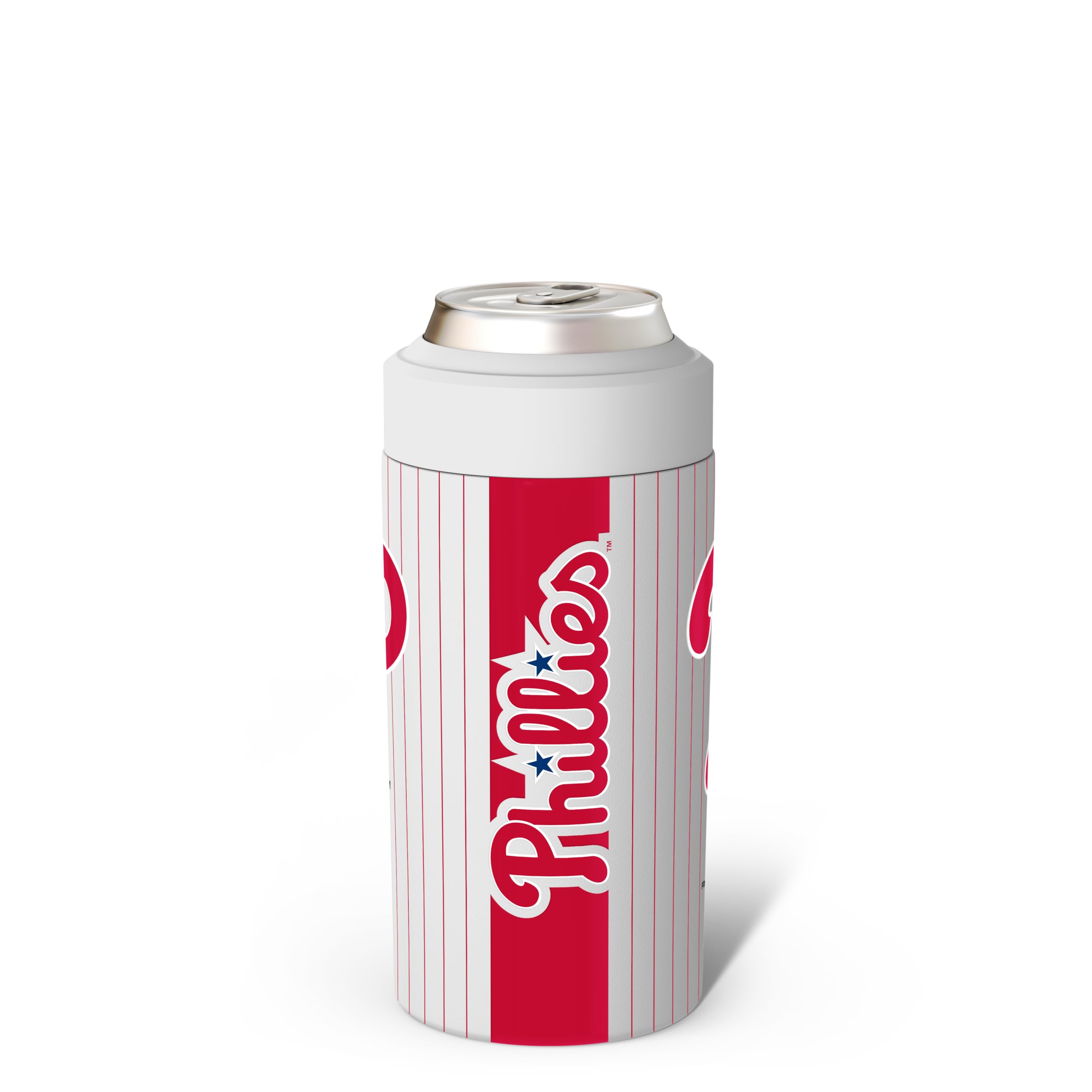 Frost Buddy MLB Universal Buddy slim-can fit demonstrates flexibility for on-the-go refreshment