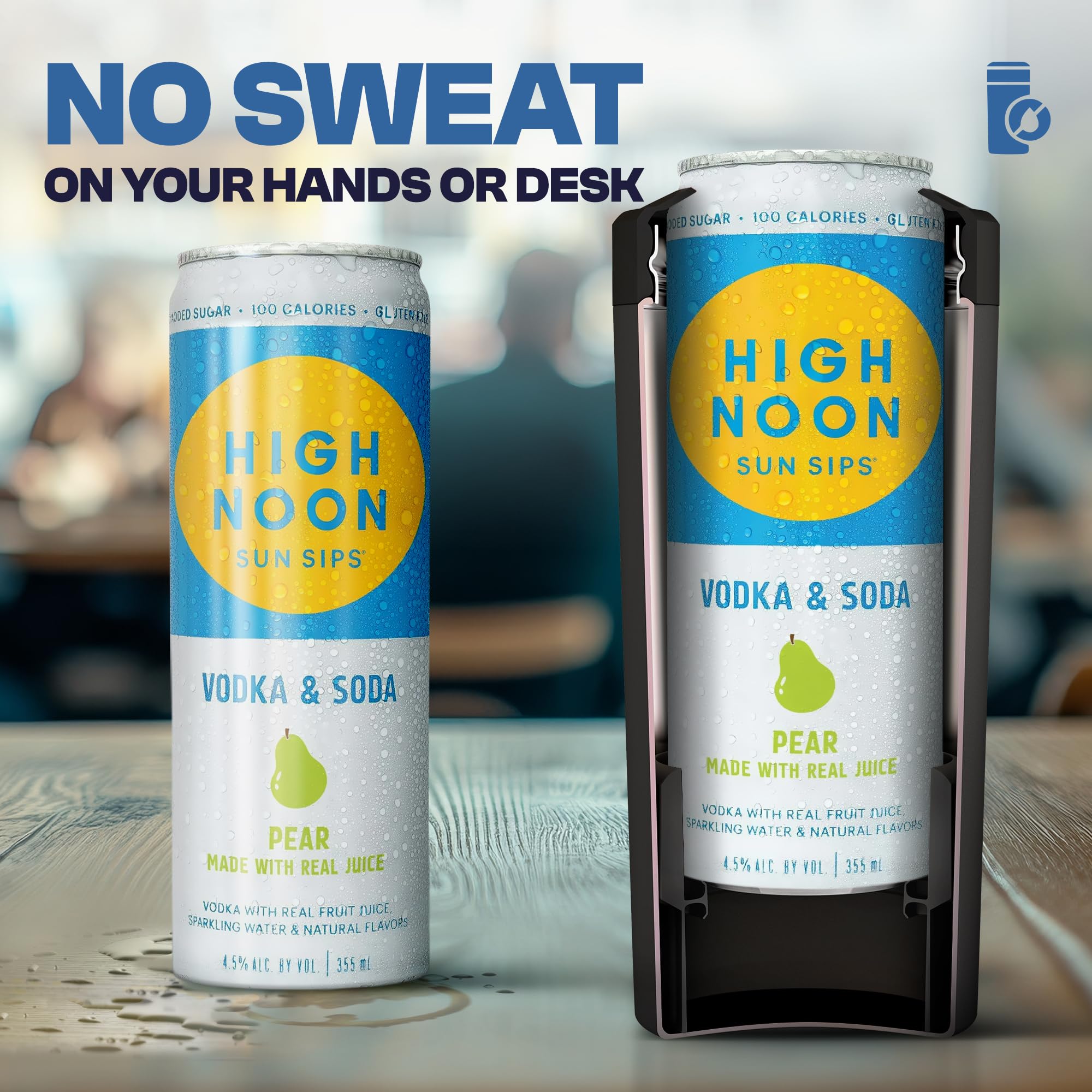 Frost Buddy at a picnic or tailgate, ready for mixed beverages outdoors.