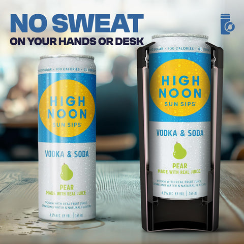 Frost Buddy at a picnic or tailgate, ready for mixed beverages outdoors.