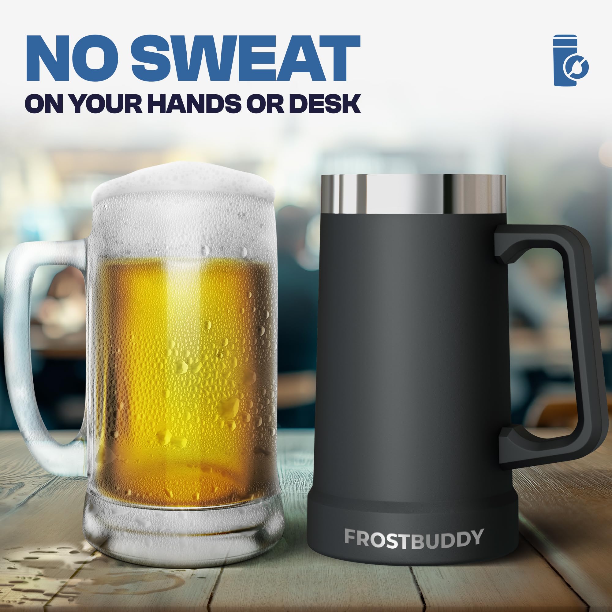Frost Buddy Stein Buddy gift idea for beer lovers and hosts.