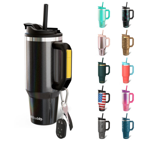 Frost Buddy Thicc Buddy 40oz tumbler with lid for all-day hydration on the go