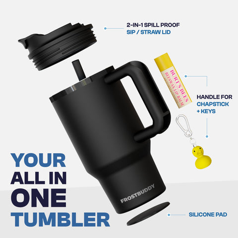 Frost Buddy Thicc Buddy stainless-steel body emphasizes durability and flavor-free performance.