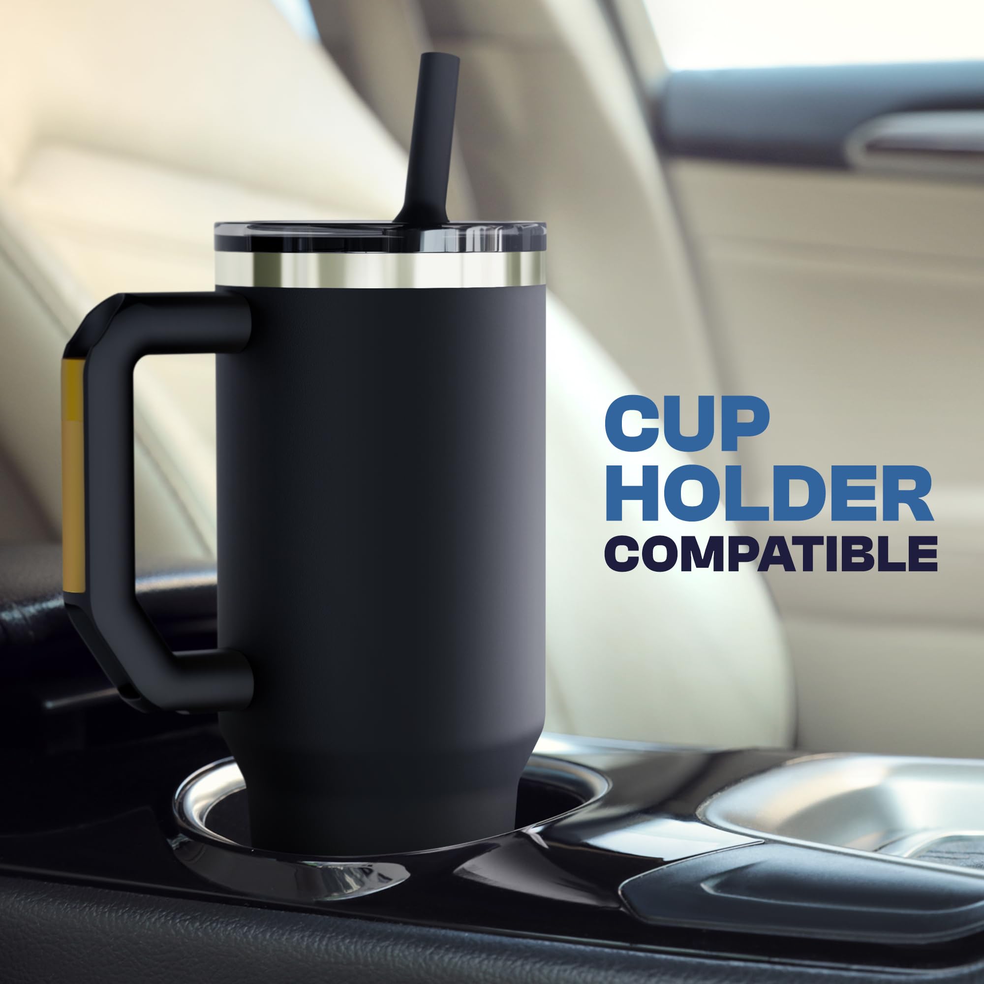 Frost Buddy Thicc Buddy vacuum-insulated travel mug for daily commutes.