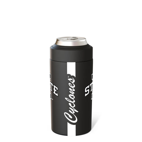 Frost Buddy fits 16oz cans and bottles for versatile beverages.
