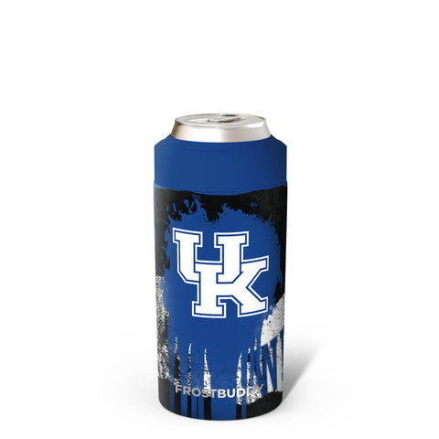 Frost Buddy universal can cooler fits 12oz, slim, and 16oz cans and bottles for versatile use.