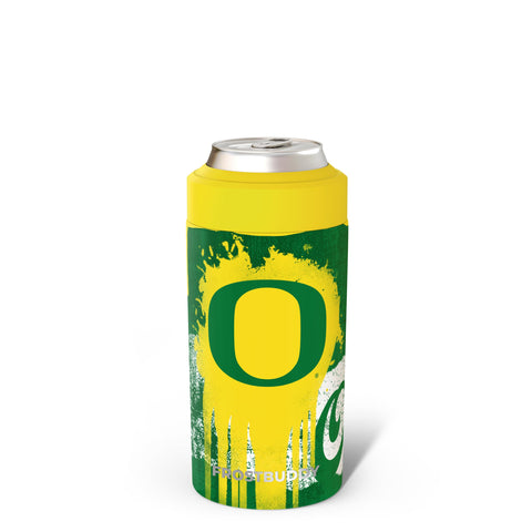 Frost Buddy universal cooler holding a 12oz can, preserving chill for hours.