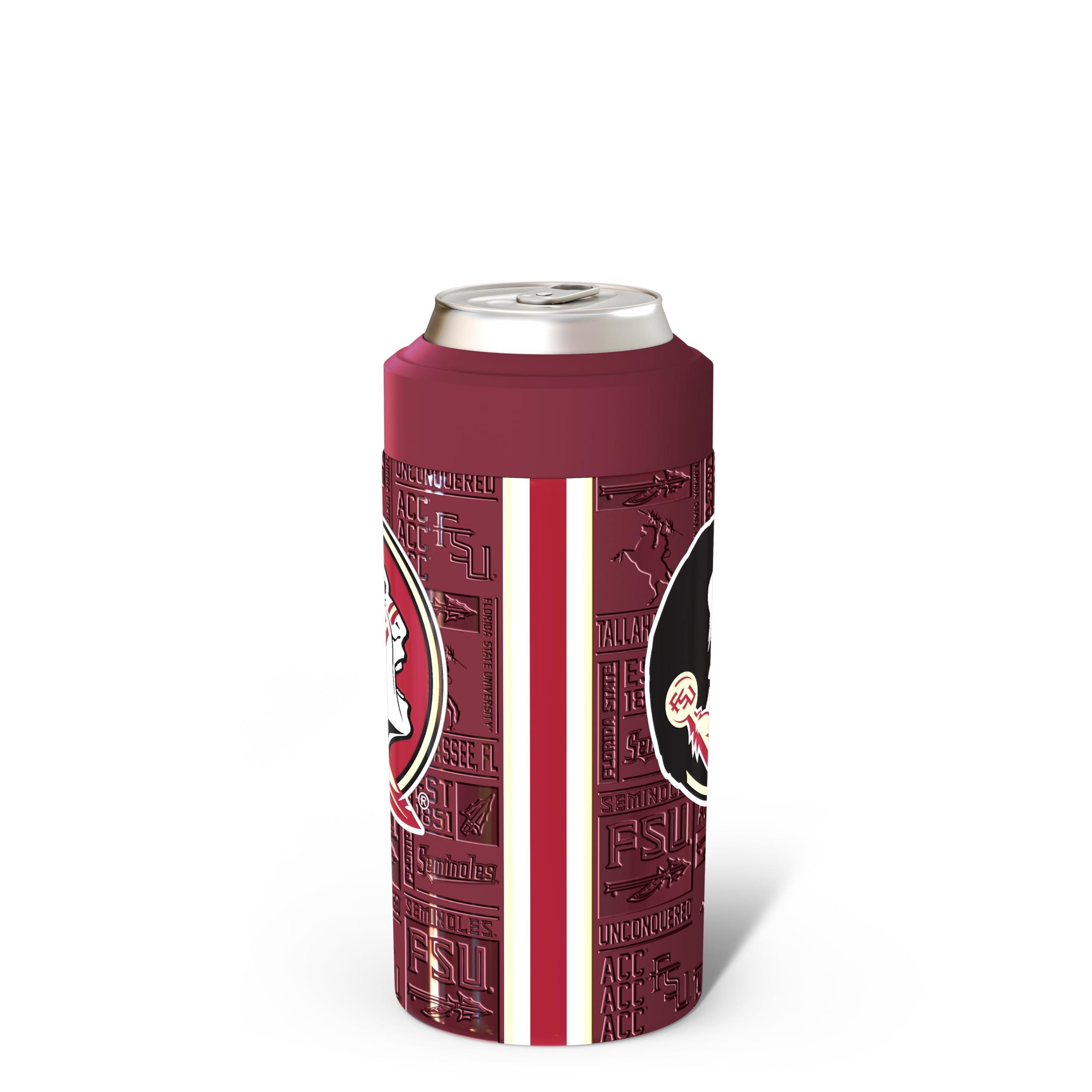 Frost Buddy slim-16oz cooler keeps slim cans cold on the go.