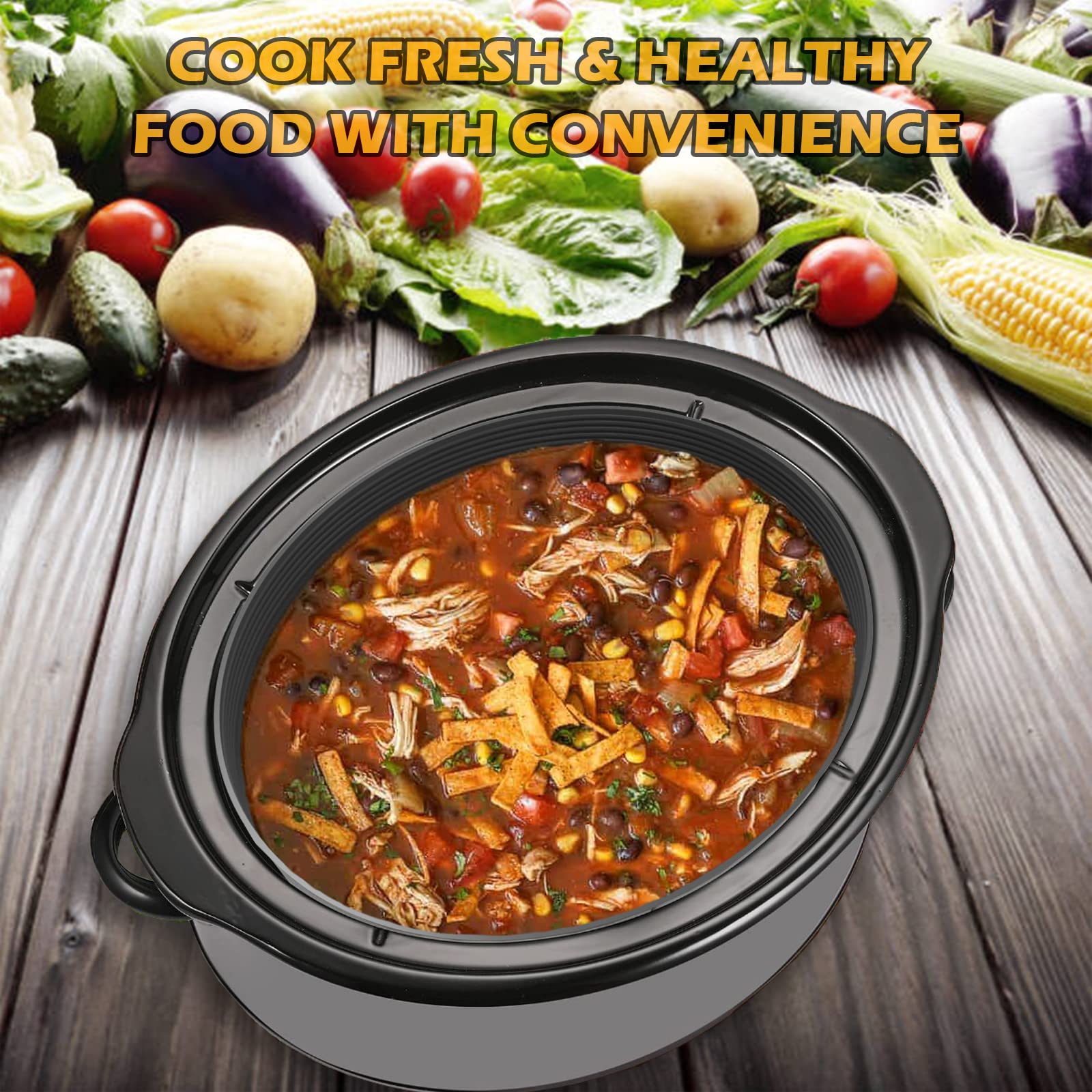 FROVEN dishwasher-safe liner for effortless cleanup after meals.