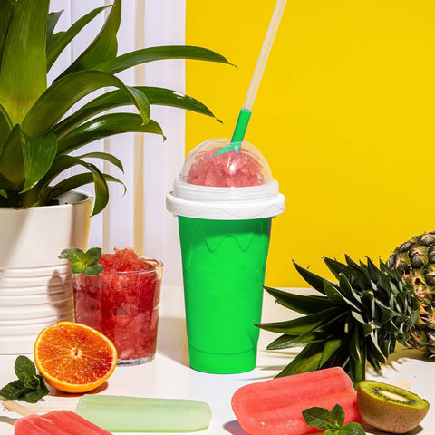 Frozen Magic Slushy Maker Cup portable for homes, schools, or travel