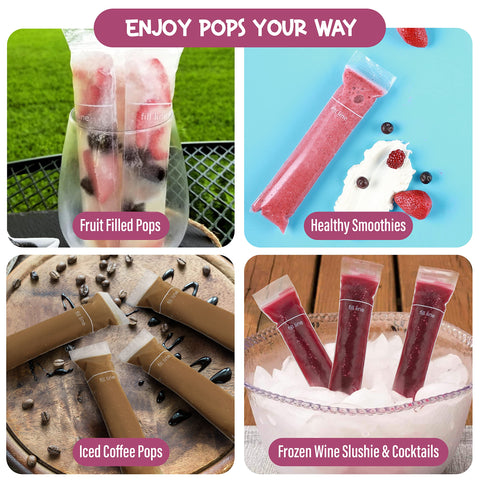 FROZIP on-the-go solution keeps smoothies portable and ready.