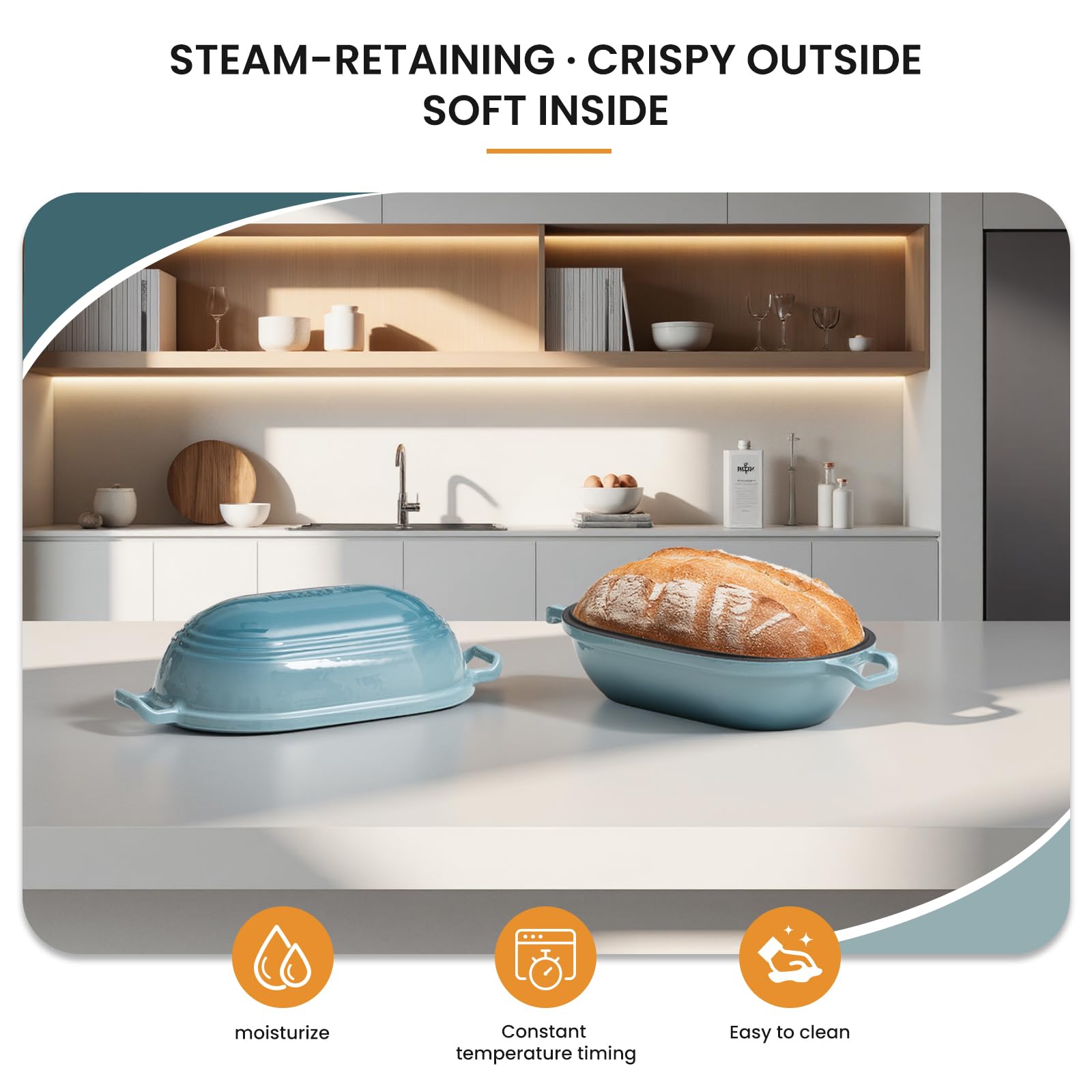 FRRLY durable enamel resists chipping with a glossy finish