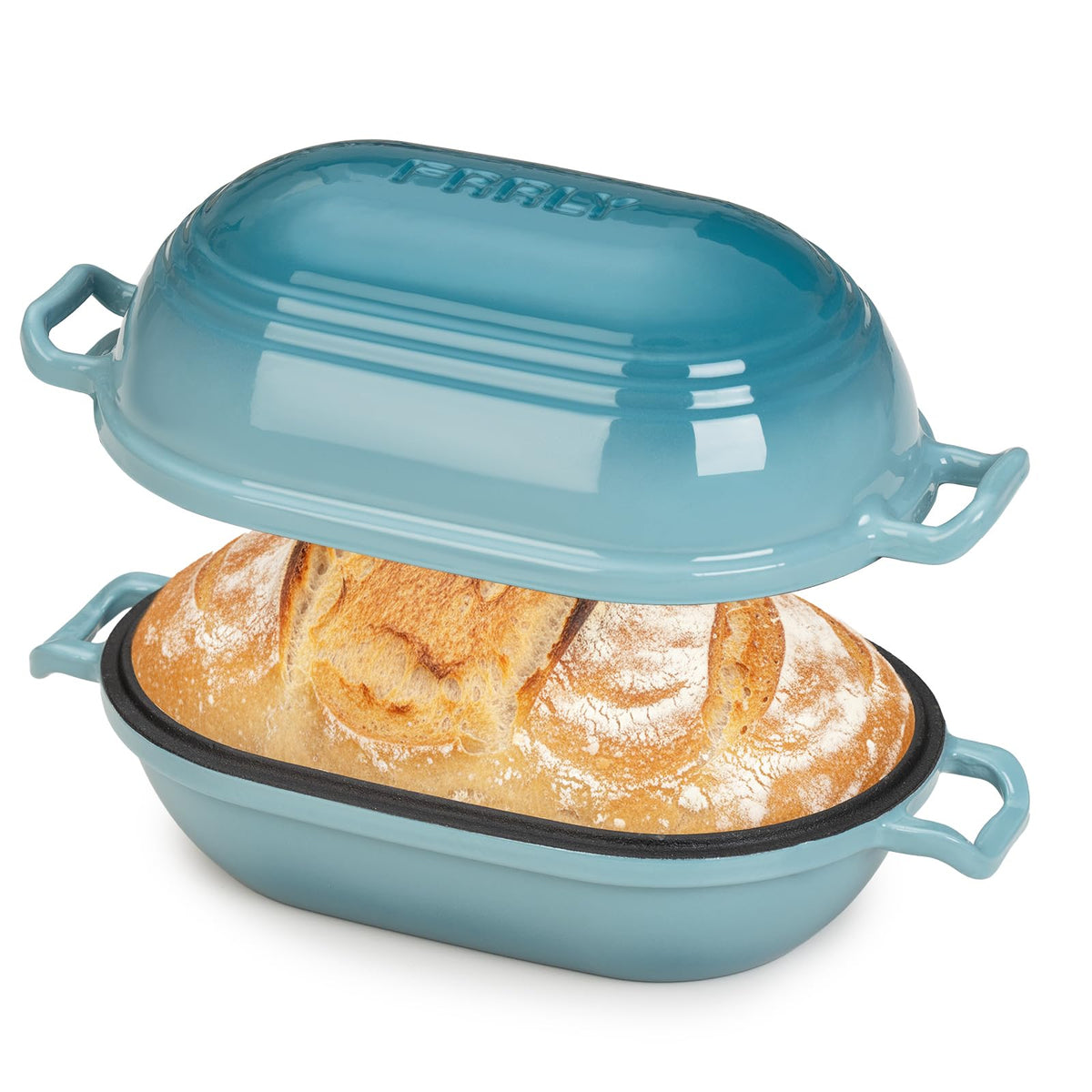 FRRLY enameled dutch oven ideal for sourdough bread crust and even browning