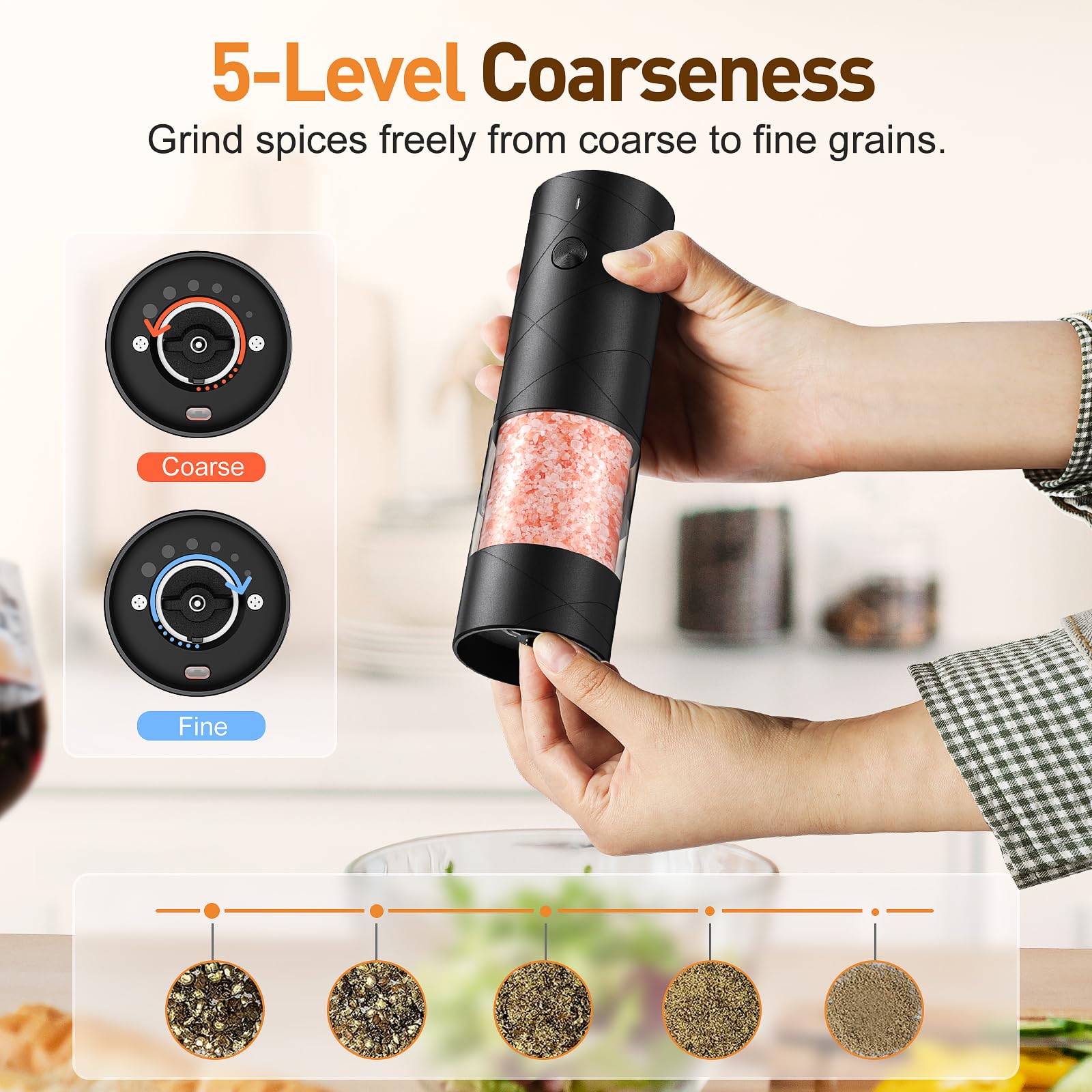 FRTONYI transparent chamber shows spice levels at a glance during cooking